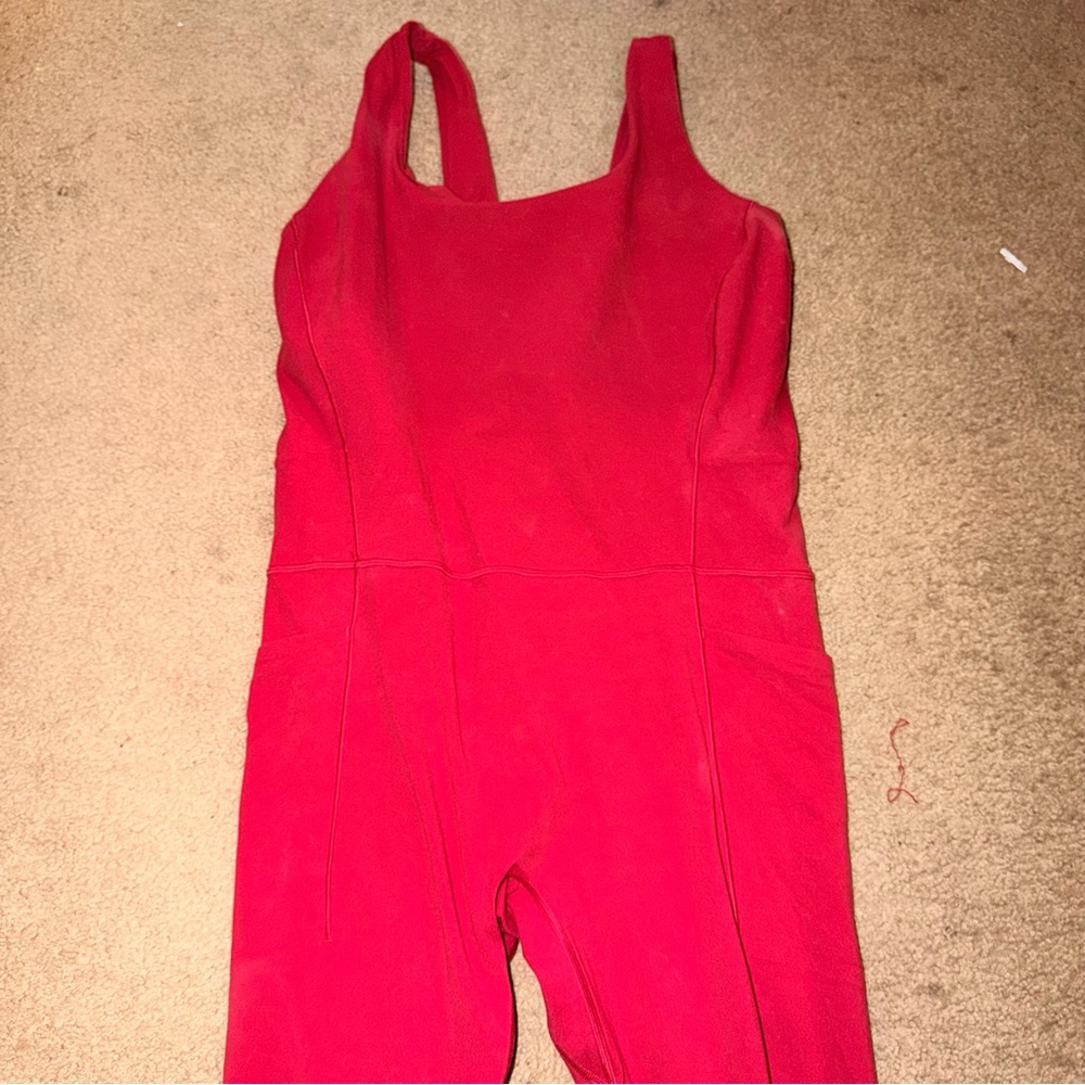 Athleta Salutation 7/8 Clover Berry‎ Jumpsuit